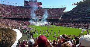 The Best Entrance in College Football: Texas A&M Aggies at Kyle Field in College Station, TX