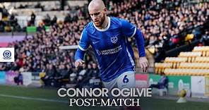 Connor Ogilvie post-match | Port Vale 0-1 Pompey