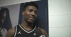 Shootaround Postgame - Georgetown's Aminu Mohammed After GU Tops Cuse