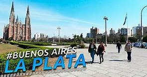Recorriendo LA CIUDAD DE LA PLATA I BUENOS AIRES I ARGENTINA I 4K Walking Tour VLOG