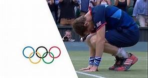 Andy Murray Defeats Roger Federer For Olympic Tennis Gold - London 2012 Olympics
