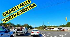 GRANITE FALLS NC, USA DRIVE TOUR #4k