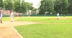 Bob Feller Pitches at the Baseball Hall of Fame Classic