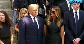 Inside Ivana Trump’s Funeral: Donald, Melania, Ivanka and More Attend