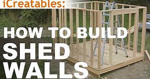 How To Build A Shed - Part 5 - Wall Framing