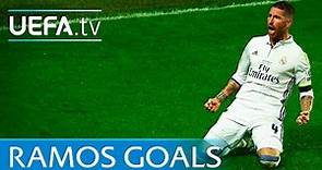 Sergio Ramos: 5 memorable goals