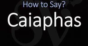 How to Pronounce Caiaphas? (CORRECTLY)