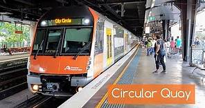 Sydney Trains Vlog 1515: Circular Quay With a Variety of Trains
