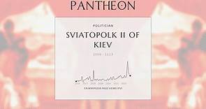 Sviatopolk II of Kiev Biography - Grand Prince of Kiev (1093–1113)