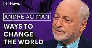 Author André Aciman: 'I wrote about gay love, not realising I was taking on the taboo'
