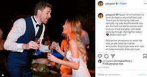 Pau Gasol y Catherine McDonnell celebran su primer aniversario de boda