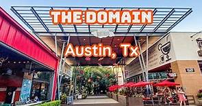 Walkthrough of The Domain - Outdoor Shopping Mall in Austin, Texas