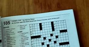 A Great Crossword Puzzle Book to Strengthen Your Mind!