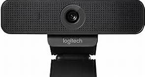Logitech C925-E Webcam, HD 1080p/30fps Video Calling, Light Correction, Autofocus, Clear Audio, Privacy Shade, Works with Skype Business, WebEx, Lync, Cisco, PC/Mac/Laptop/Macbook - Black