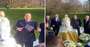 Il giorno del matrimonio «simbolico» tra Silvio Berlusconi e Marta Fascina