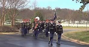 SGM Joseph Williams, Sr., US Army, Arlington Full Honors Military Funeral Service 720p