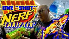 Thrift Store Hopping Episode 23: The NERF One "SHOT" Thrift