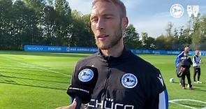 Mike van der Hoorn nach dem heutigen Training