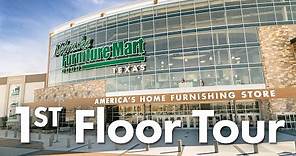1st Floor Tour of Nebraska Furniture Mart in Texas