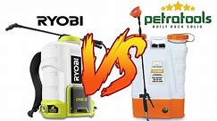 RYOBI VS PETRATOOLS BACKPACK SPRAYERS Which One Reigns Supreme?