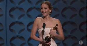 Jennifer Lawrence Wins Best Actress: 85th Oscars (2013)