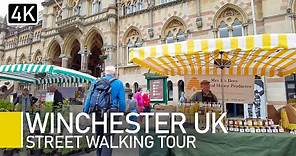 Winchester, UK | Ancient Capital of England Walking Tour with captions