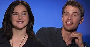 Theo James & Shailene Woodley Talk Kissing In Insurgent 'Rapid Fire'