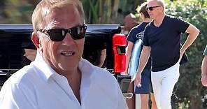 Kevin Costner spent time with his son, Hayes, surfing together, in Santa Barbara