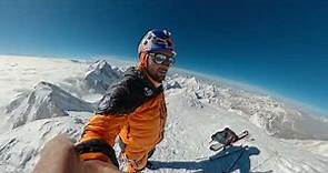 Andrzej Bargiel corona el Gasherbrum II y luego desciende con esquís