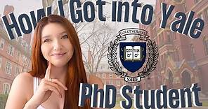How I Got Into Yale | History PhD Student and Grad School Admissions Advice | Reading my Statement