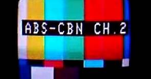 DWWX-TV (ABS-CBN Manila) Test Card to Station ID Transition