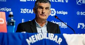 Mendilibar, presentado como nuevo entrenador del Deportivo Alavés