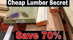 How to get 70% OFF GOOD CHEAP LUMBER from Home Depot & Lowe’s