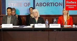 Patty Murray Holds Senate Democrats Briefing On The State Of Abortion Rights