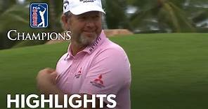 Retief Goosen’s Round 1 highlights from the Mitsubishi Electric Championship