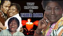 The Tragic and Last Months of Esther Rolle - What Happened to Esther Rolle?