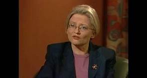 På tu man hand 1999 - Anna Lindh (S) - Hela intervjun