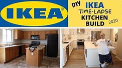 DIY IKEA TIMELAPSE KITCHEN BUILD 2020 | COMPLETE BEFORE AND AFTER KITCHEN REMODEL in 4K