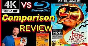 Fear and Loathing in Las Vegas 4K UltraHD Review 4K vs Blu Ray Image Comparisons Analysis & Unboxing