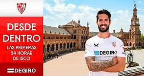 El primer día de Isco Alarcón como sevillista