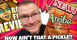 NEW! OLD DUTCH ARRIBA SPICY DILL PICKLE!! TASTE & REVIEW!