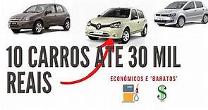 10 carros usados baratos e econômicos até 30 mil, na OLX.