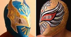 25 masks of Carístico (Místico, Sin Cara, Myzteziz)