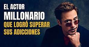 El Actor Millonario que Logró Superar sus Adicciones | La Historia de Robert Downey Jr. 💰