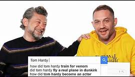 Tom Hardy & Andy Serkis Answer the Web's Most Searched Questions | WIRED