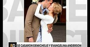 El casamiento de Eva Anderson y Demichelis - Telefe Noticias