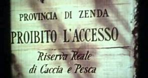 Titoli e scritte in italiano de "Il prigioniero di Zenda" - 1952 (copia in super8).
