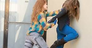 Girl vs Girl Urban Fight Scene