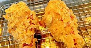 KFC炸鸡㊙️ 超脆的鳞片炸鸡是这样做滴 ENG subtitle ｜KFC style Crispy Fried Chicken Recipe