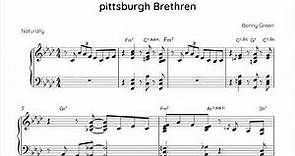 Benny Green “Pittsburgh Brethren” Piano Transcription
